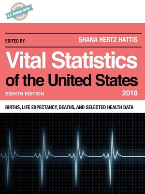 cover image of Vital Statistics of the United States 2018